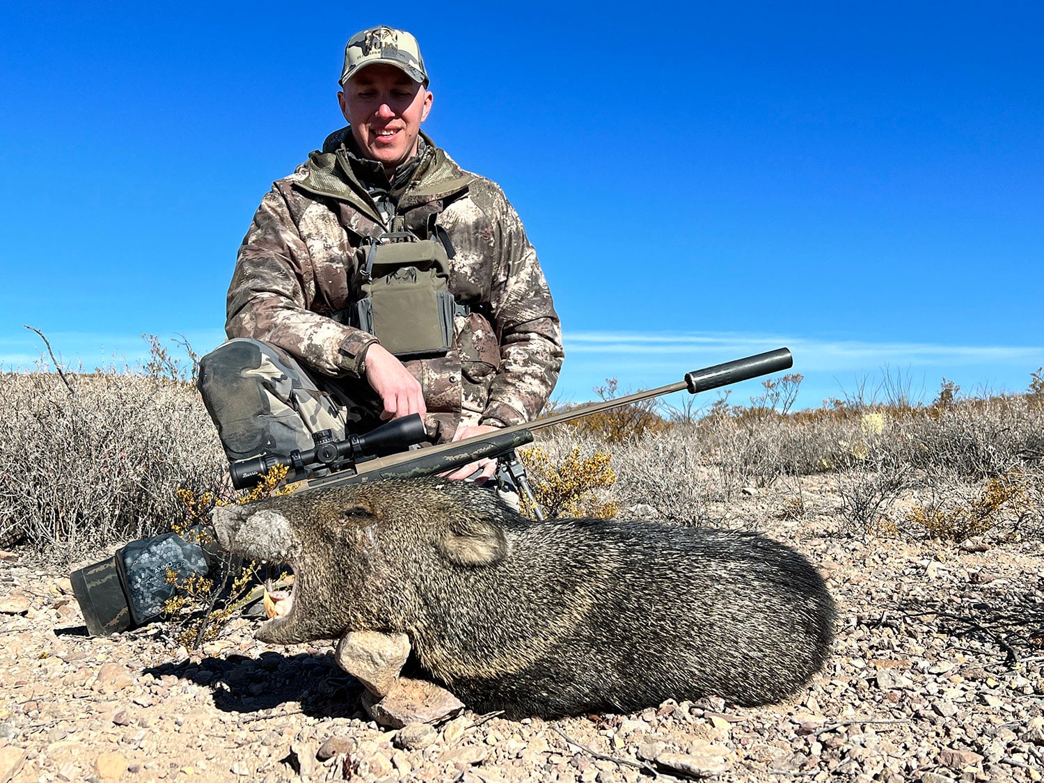 texas-hunting-resources-javelina-2 Hunt free-range javelina in the rugged brush country of West Texas with experienced guides on exciting spot-and-stalk adventures.